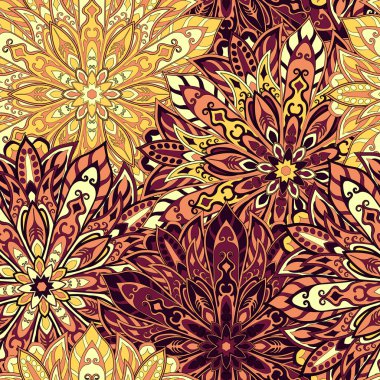 sorunsuz mandala desen