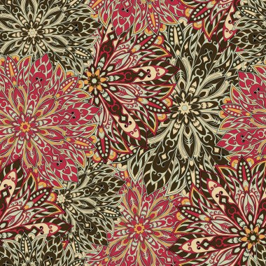 sorunsuz mandala desen