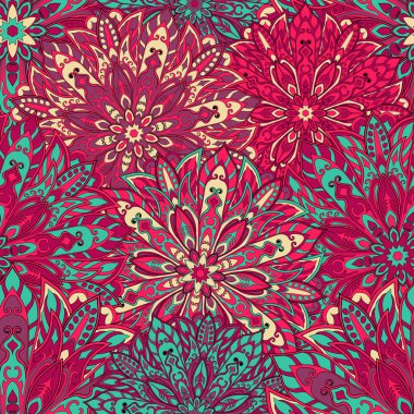 sorunsuz mandala desen