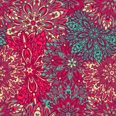 sorunsuz mandala desen