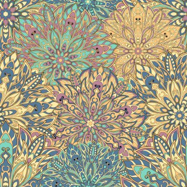 sorunsuz mandala desen