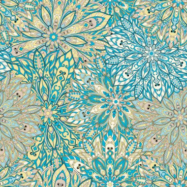 sorunsuz mandala desen