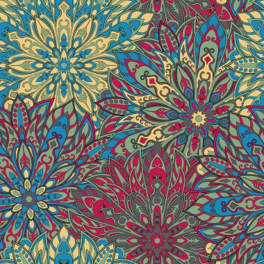 sorunsuz mandala desen