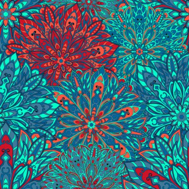 sorunsuz mandala desen