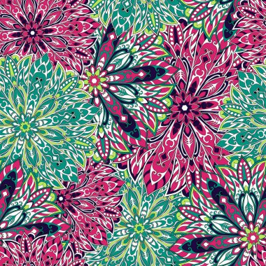 sorunsuz mandala desen