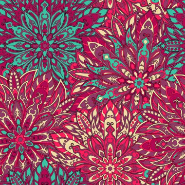 sorunsuz mandala desen