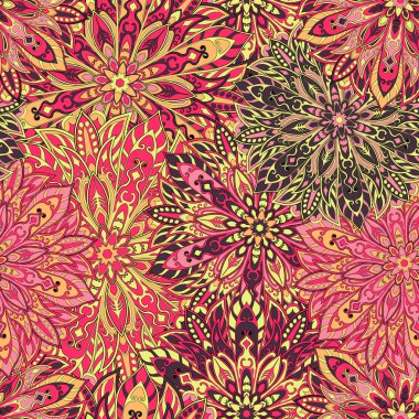 sorunsuz mandala desen