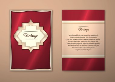 El ilanı Kraliyet tasarım vektör