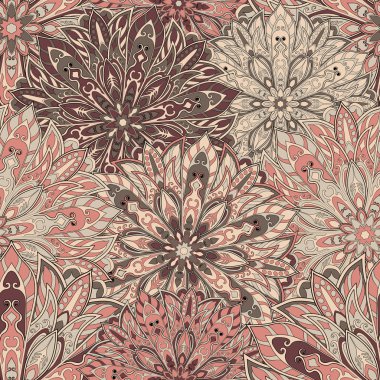 sorunsuz mandala desen