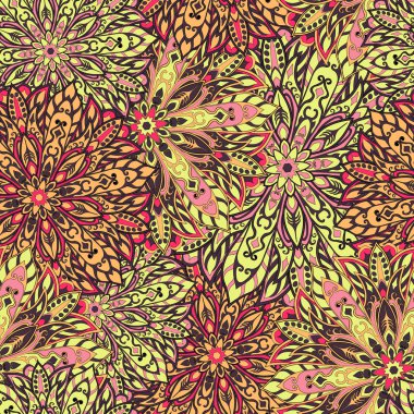 sorunsuz mandala desen