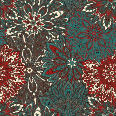 sorunsuz mandala desen