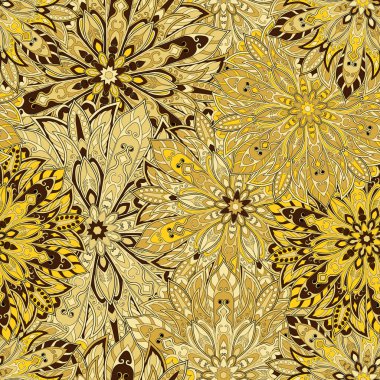 sorunsuz mandala desen