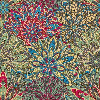 sorunsuz mandala desen