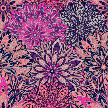 sorunsuz mandala desen