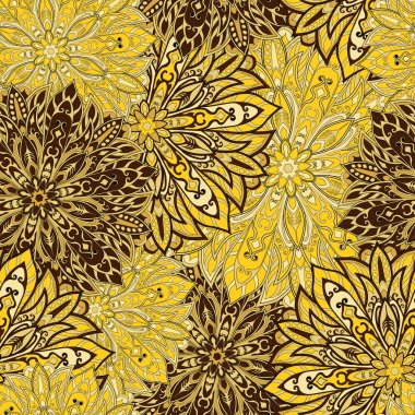 sorunsuz mandala desen