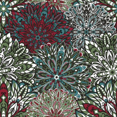 sorunsuz mandala desen