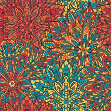 sorunsuz mandala desen