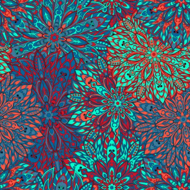 sorunsuz mandala desen