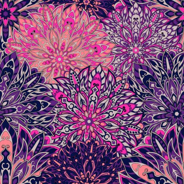 sorunsuz mandala desen