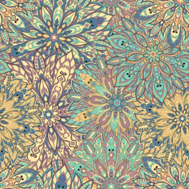 sorunsuz mandala desen