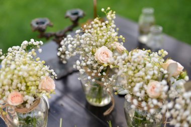 Düğün süslemeleri Bahçe