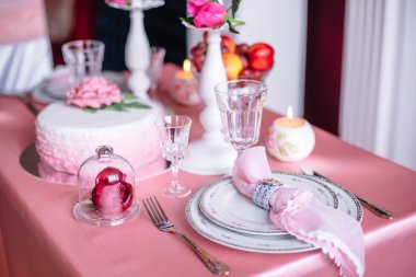 pembe peonies ile düğün dekorasyonu