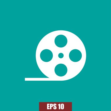 Film simgesi. Film vektör