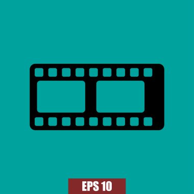 Film simgesi. Film vektör
