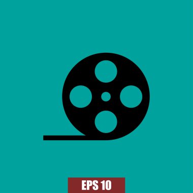 Film simgesi. Film vektör