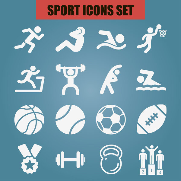 Sport Icons Set vector