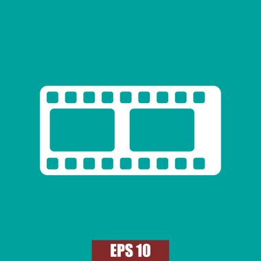 Film simgesi. Film vektör