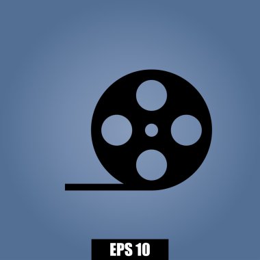 Film simgesi. Film vektör