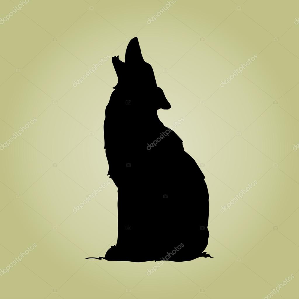 Wolf Icon. animal icon