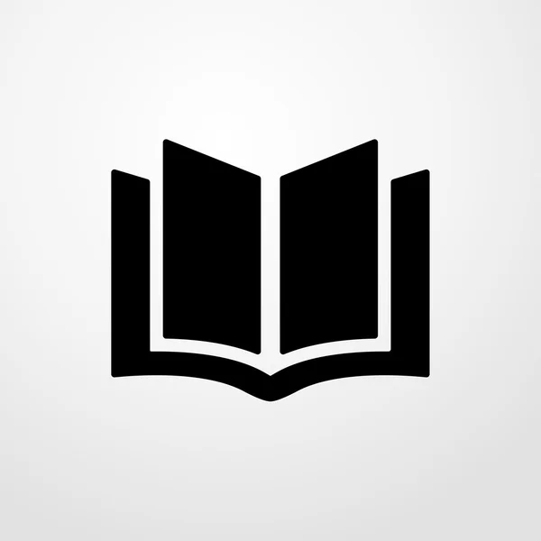 Ikona knihy. kniha znamení — Stockový vektor