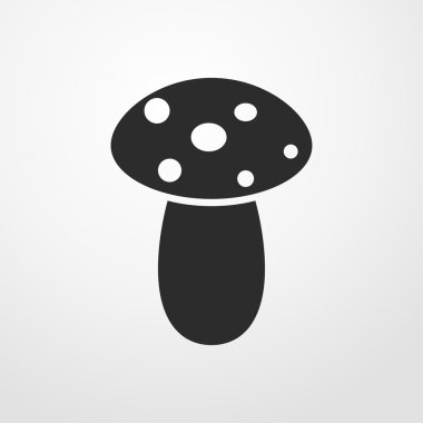 mantar simgesi. mantar işareti