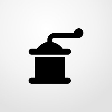 karabiber değirmeni simgesi. karabiber değirmeni işareti