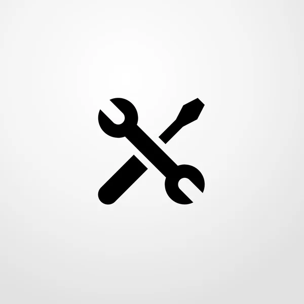 Reparatie pictogram. Reparatie aanmelden — Stockvector