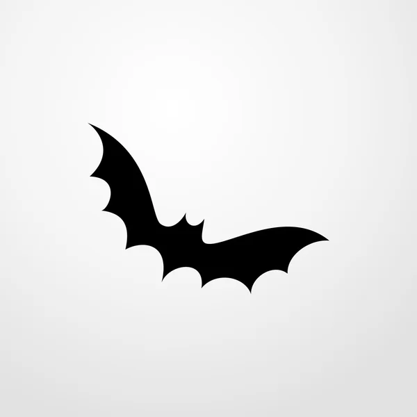 Icono de murciélago. signo de murciélago — Vector de stock