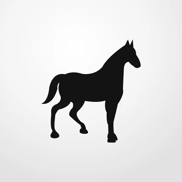 Icône de cheval. signe de cheval — Image vectorielle