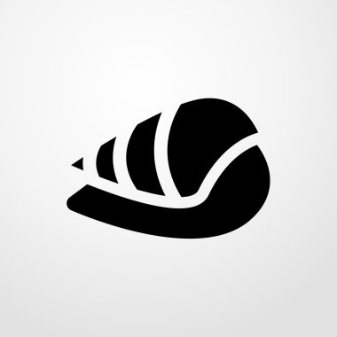 salyangoz simgesi. salyangoz işareti