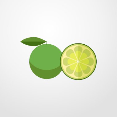 kireç simgesi. kireç işareti