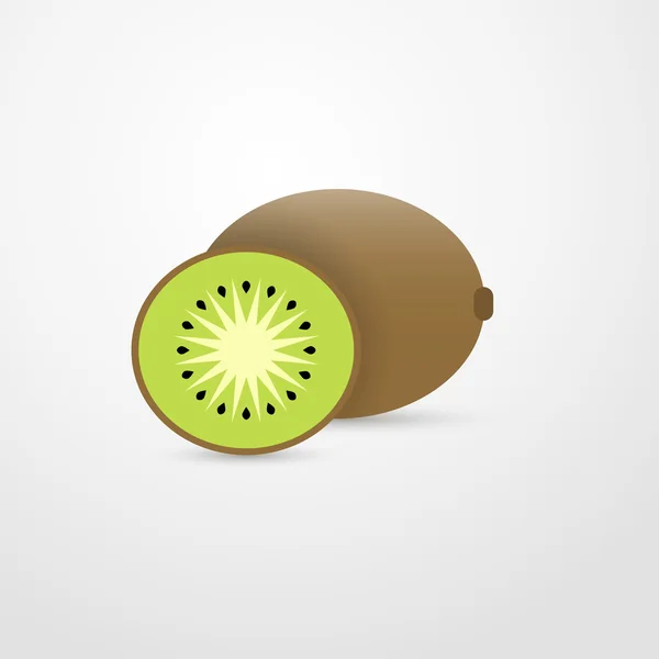 Icône kiwi. signe kiwi — Image vectorielle