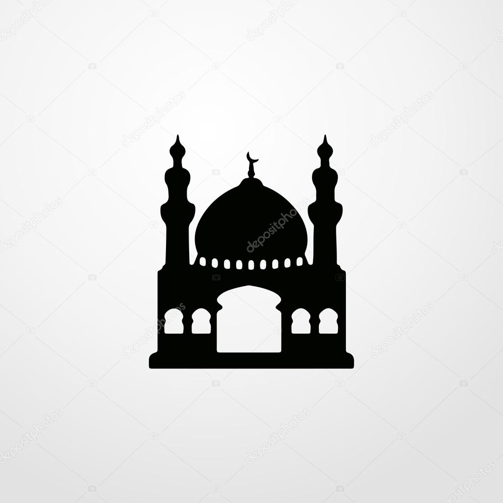 Mosque icon. mosque sign — Stock Vector © Salamzadeh #114590004