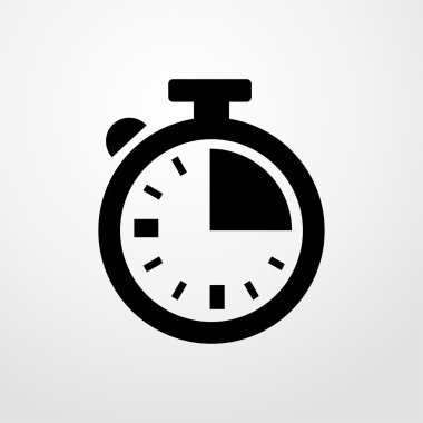 rekabet kronometre simgesi. rekabet Chronometre işareti