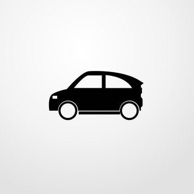 Eko enerji araba simgesi. Eko enerji araba işareti