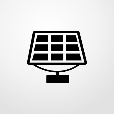 Güneş enerjisi simgesi. Güneş enerjisi işareti