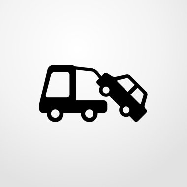 bir araba simgesi çekme. bir araba işaret çekme