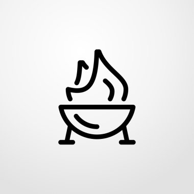 simge ızgara. ızgara işareti