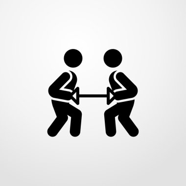 sportsmens simgesi. sportsmens işareti