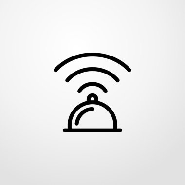 WiFi bağlantı simgesi. WiFi bağlantı işareti